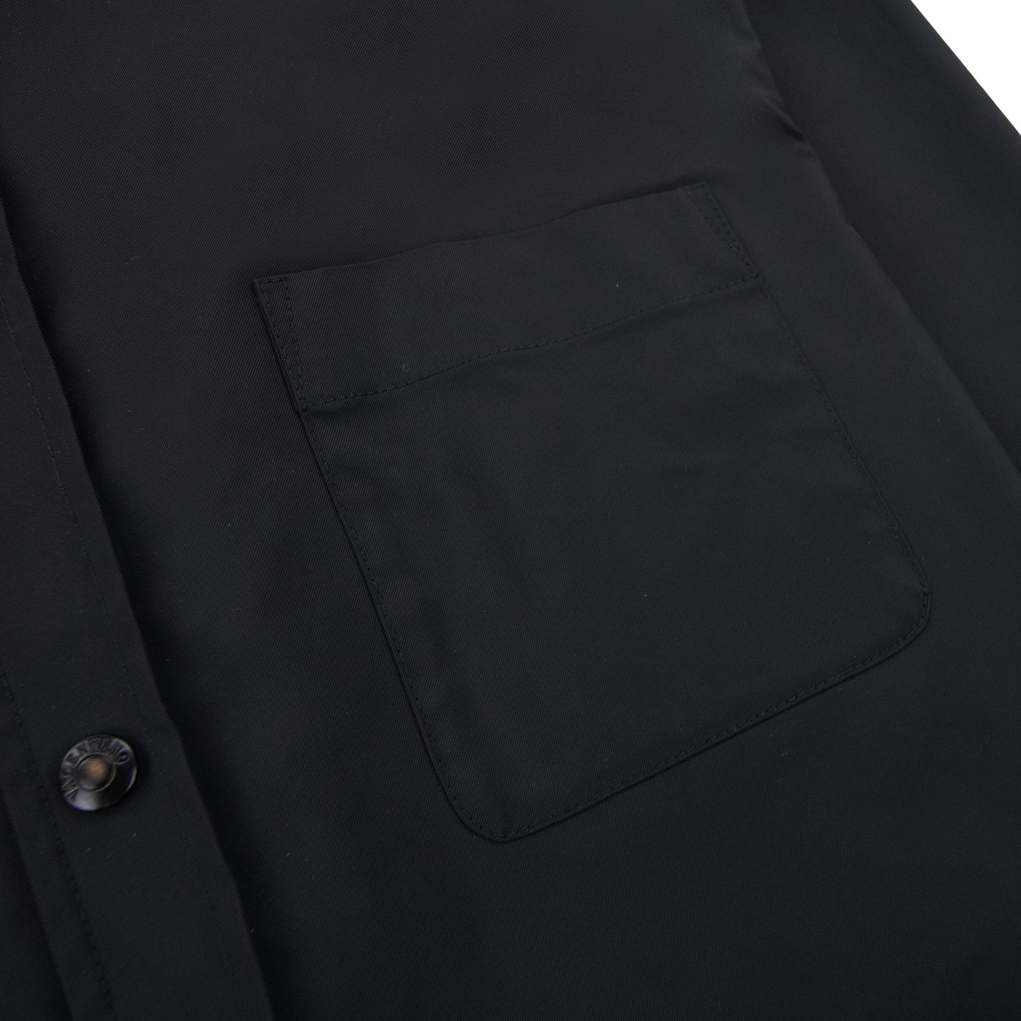 Valentino Rockstud Untitled Overshirt Black 0no