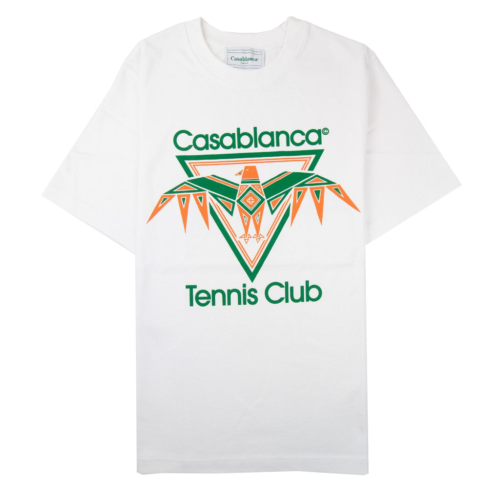 Casablanca Playful Eagle T Shirt White 001