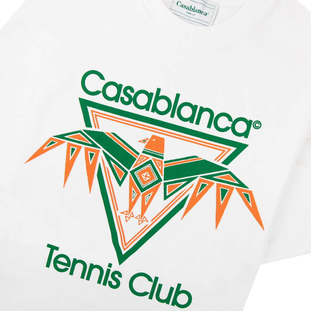 Casablanca Playful Eagle T Shirt White 001