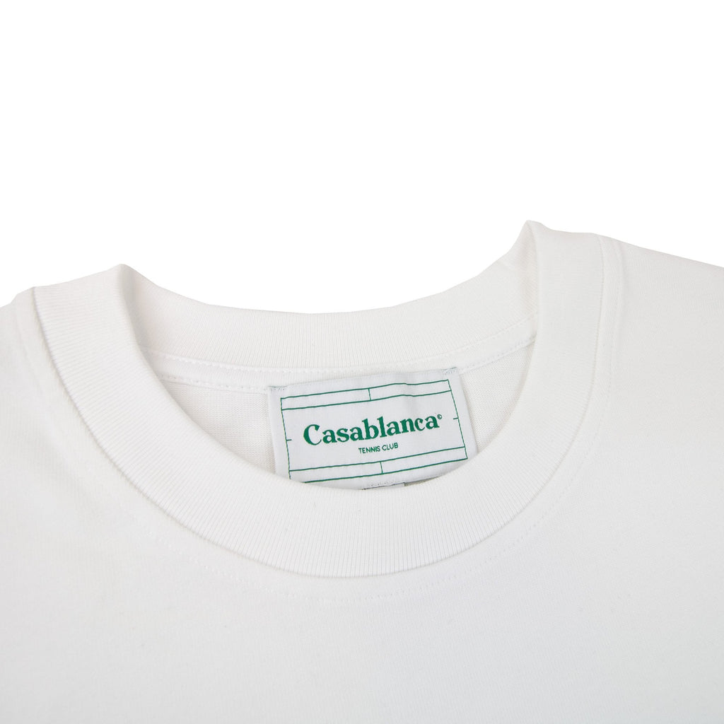 Casablanca Playful Eagle T Shirt White 001