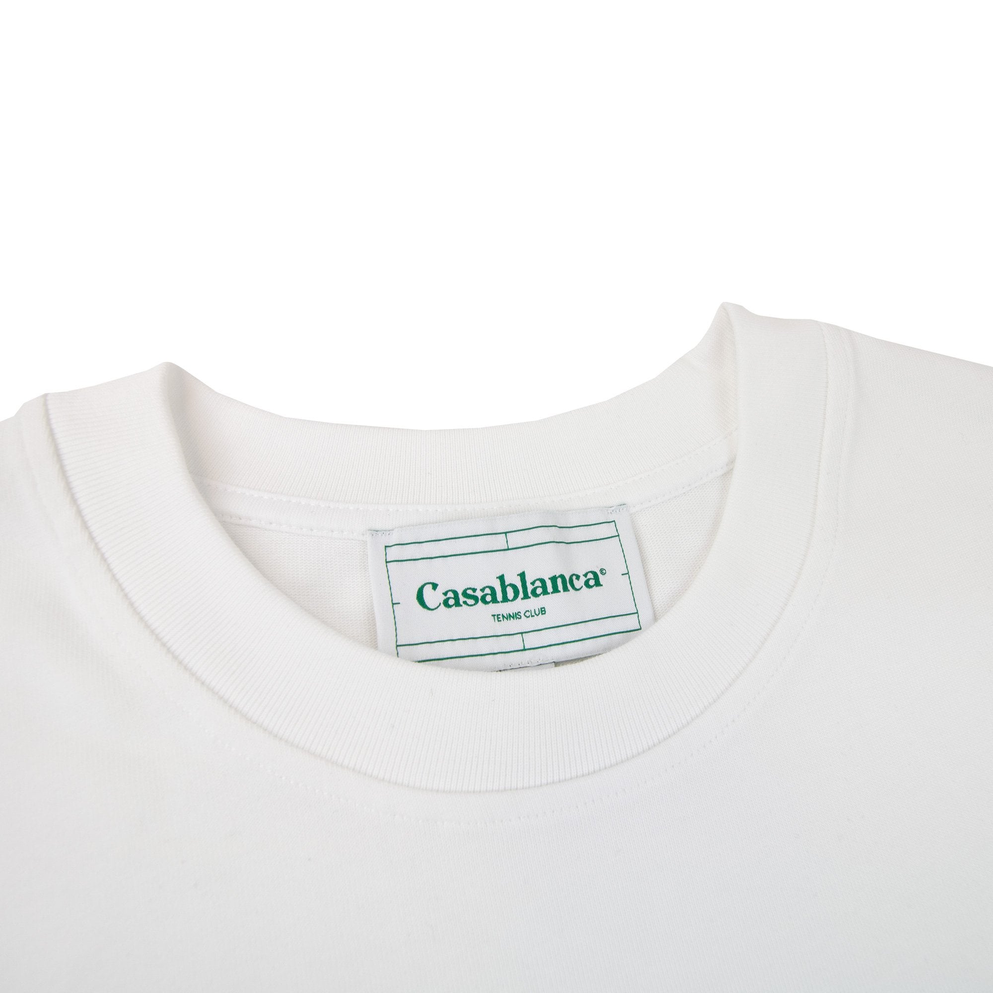 Casablanca Playful Eagle T Shirt White 001