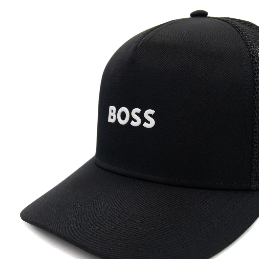 Hugo Boss Elliot Logo Mesh Cap Black 001