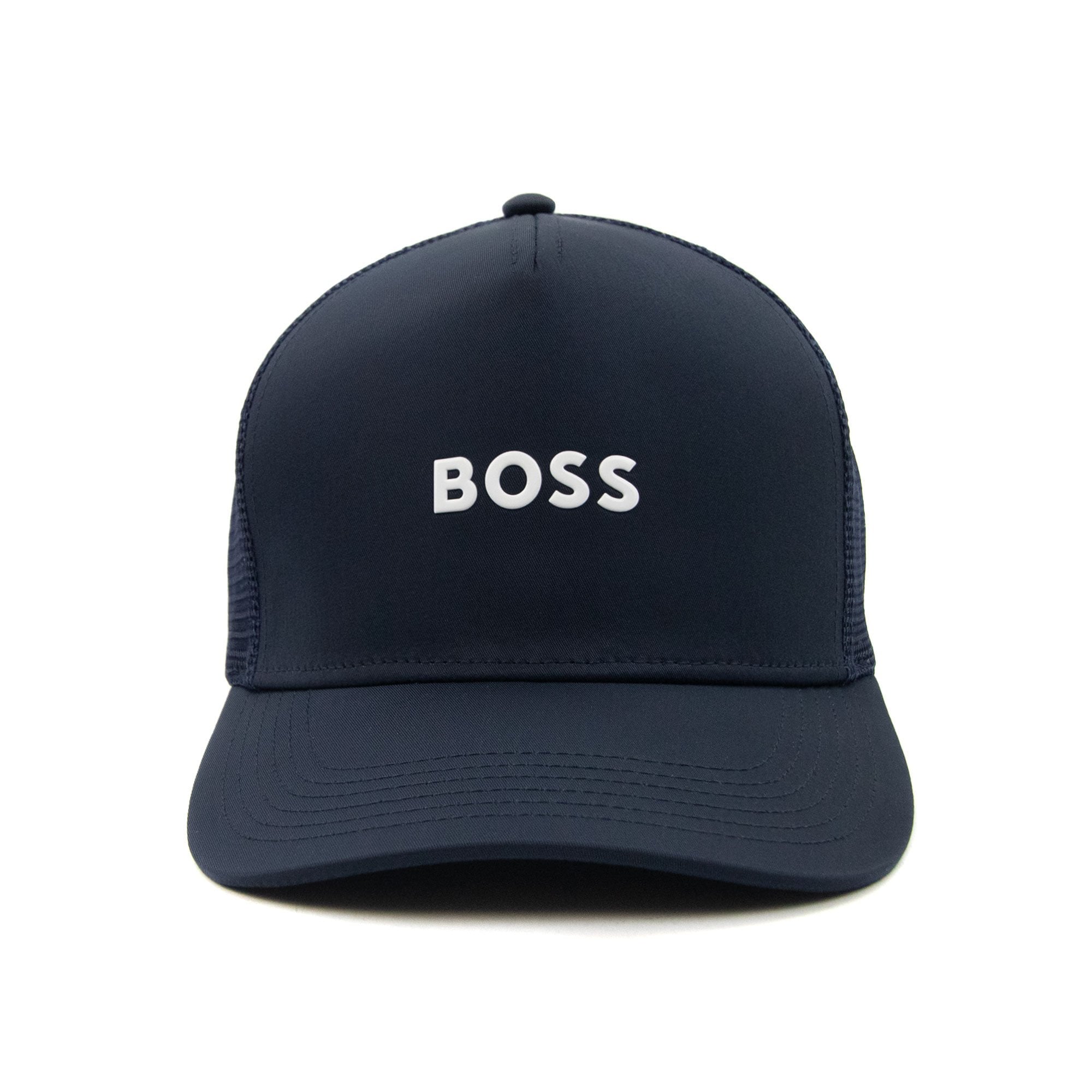 Hugo Boss Elliot Logo Mesh Cap Navy 404