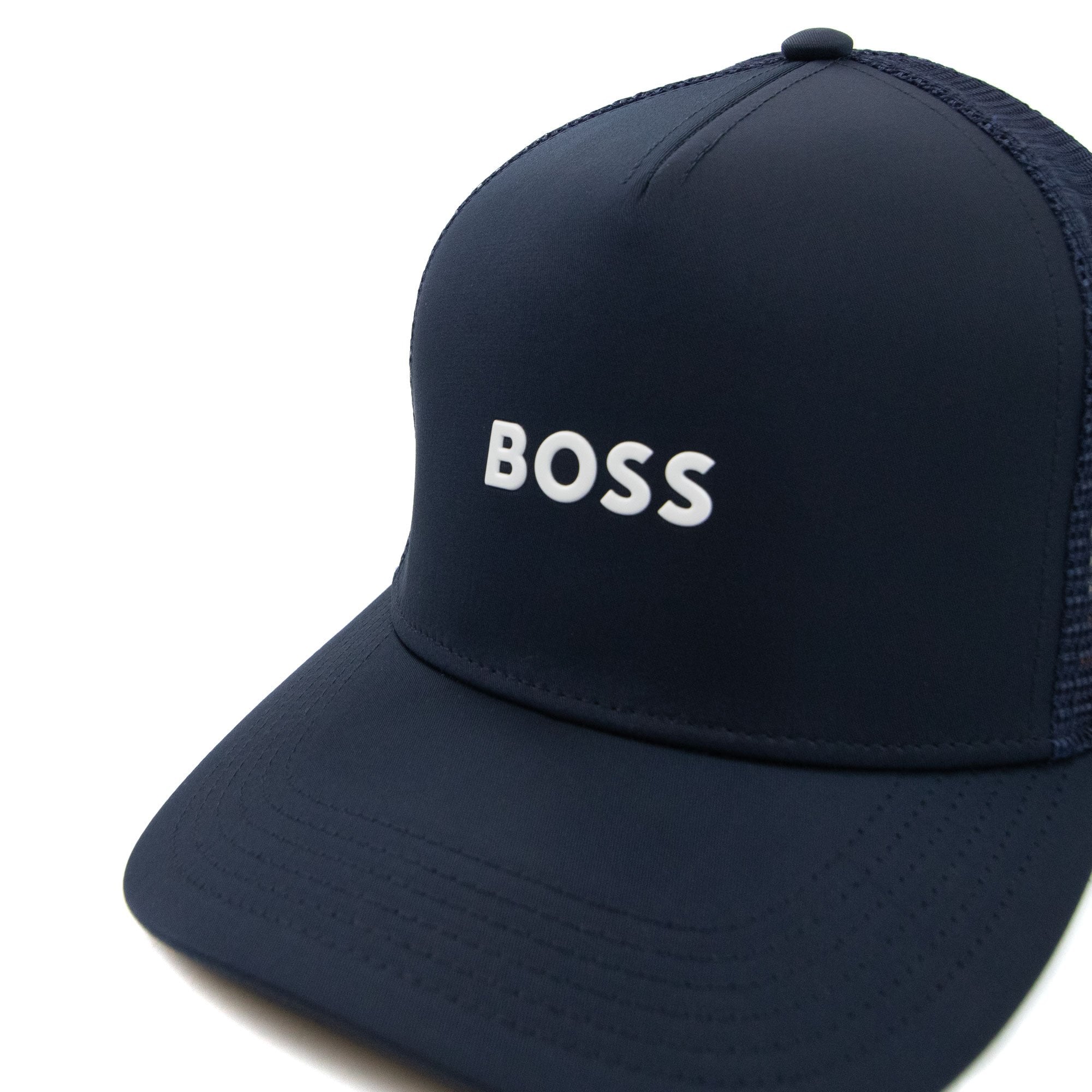 Hugo Boss Elliot Logo Mesh Cap Navy 404
