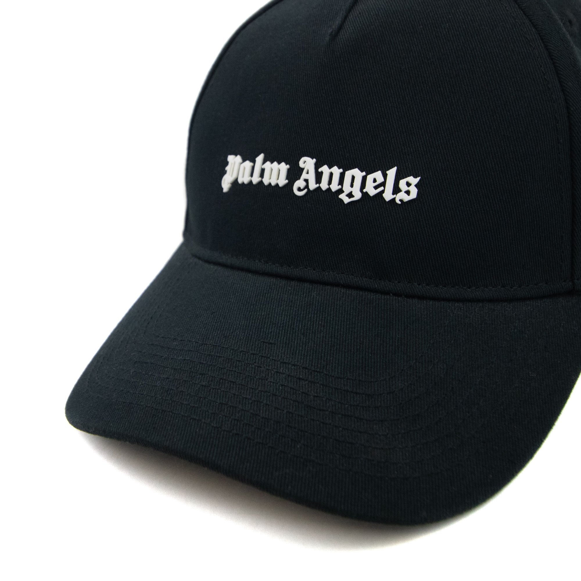 Palm Angels Classic Logo Cap Black/white