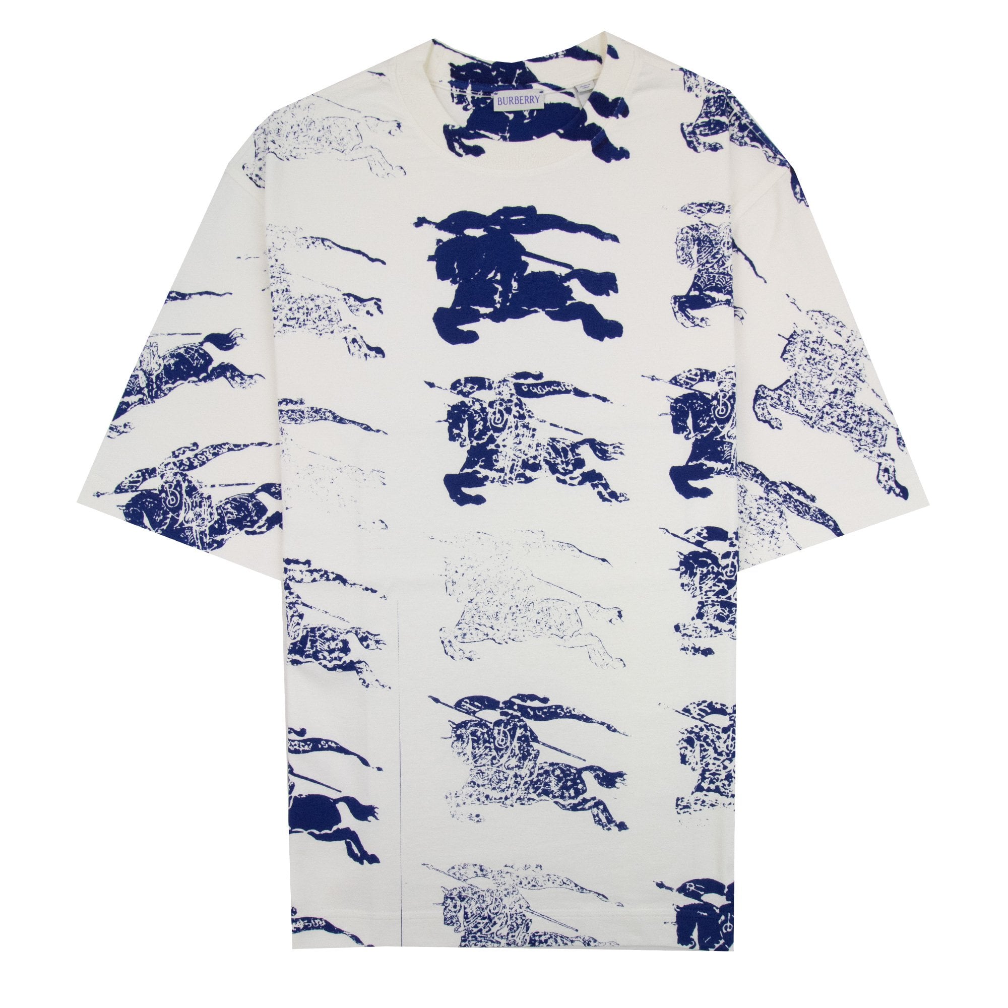 Burberry Ekd Cotton T Shirt Rain