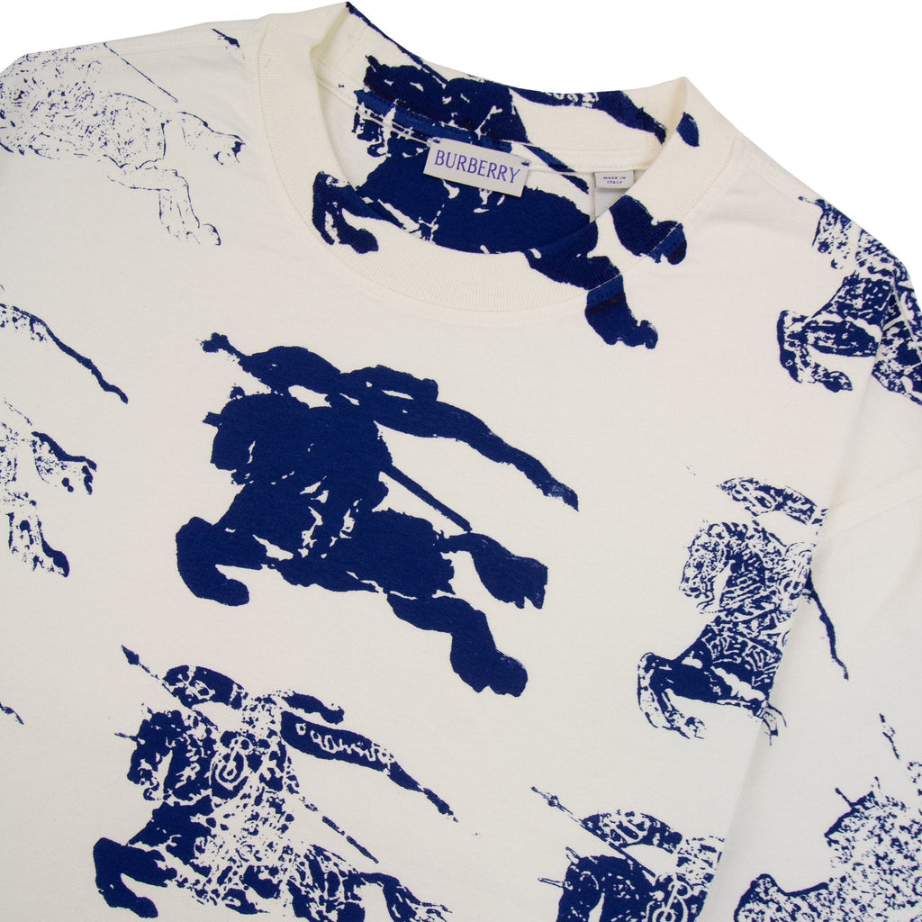 Burberry Ekd Cotton T Shirt Rain