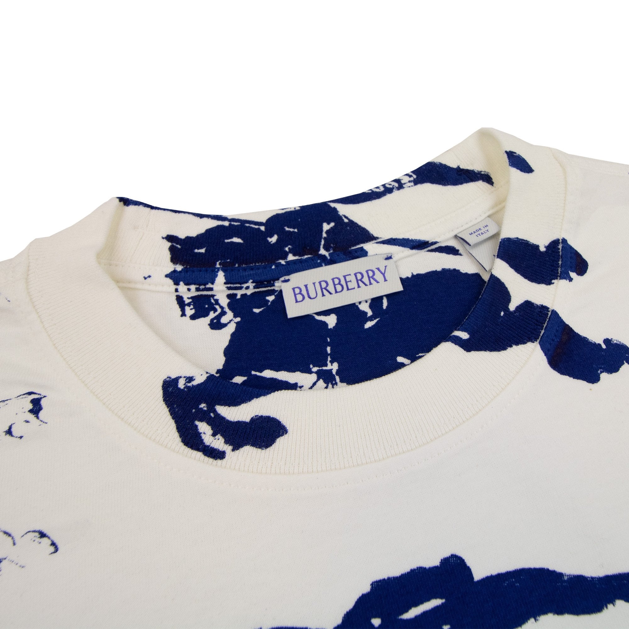 Burberry Ekd Cotton T Shirt Rain
