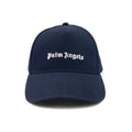 Palm Angels Classic Logo Cap Navy/white