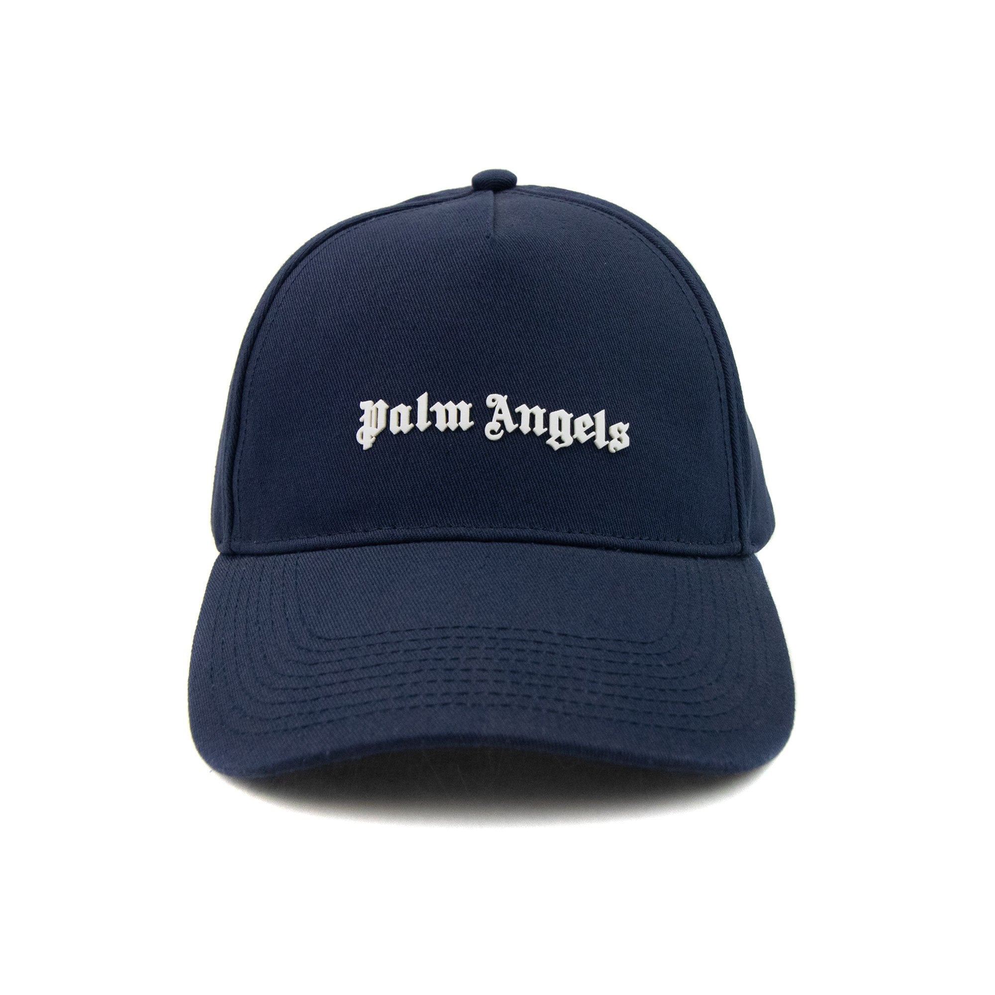 Palm Angels Classic Logo Cap Navy/white