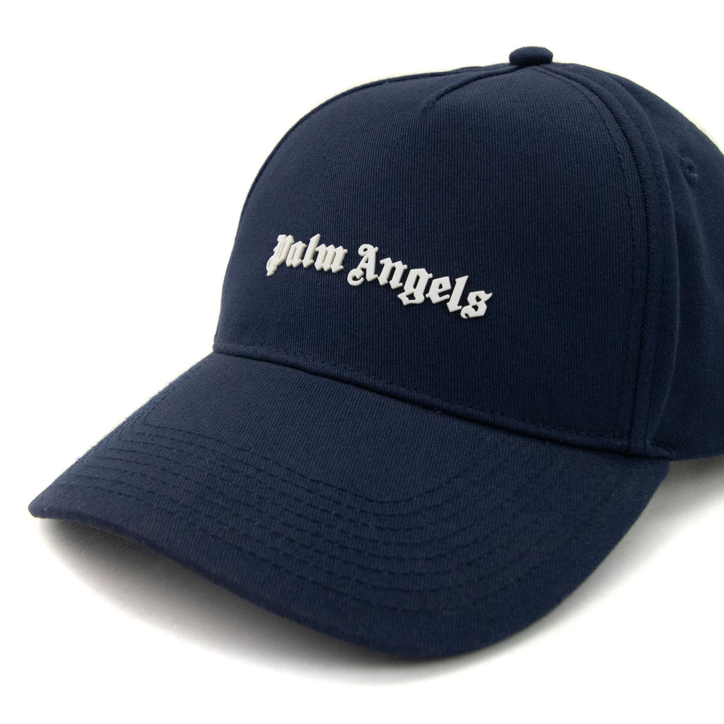 Palm Angels Classic Logo Cap Navy/white