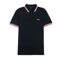 Hugo Boss Embroidered Logo Paddy Polo Black 002