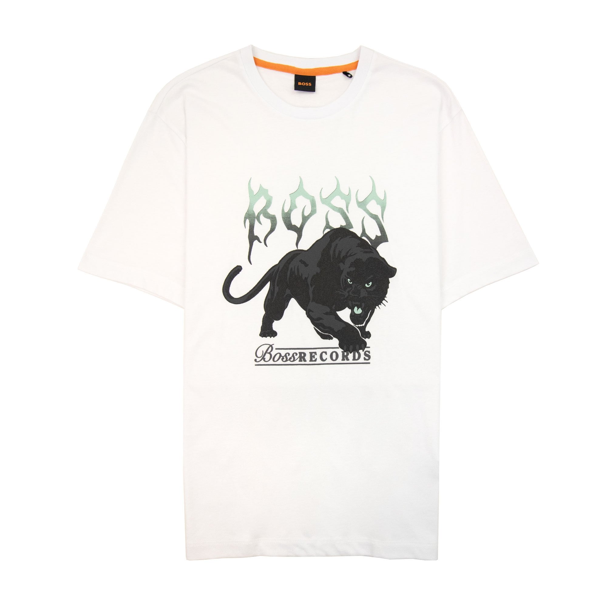 Hugo Boss Tee Pantera Logo T Shirt White 001