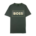 Hugo Boss Tee 2 Artwork Logo T Shirt Green 379