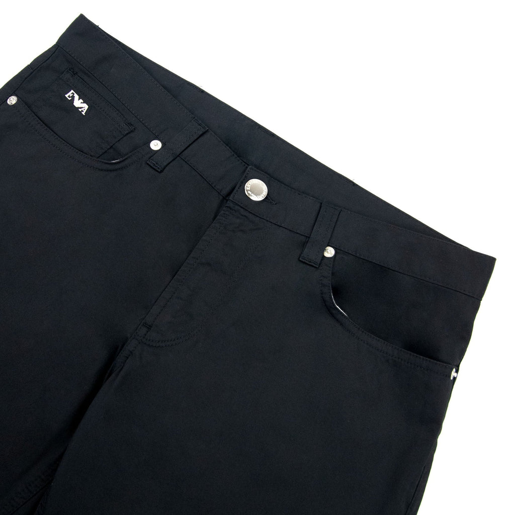 Emporio Armani Lustrous Comfort Cotton Board Shorts Black 999