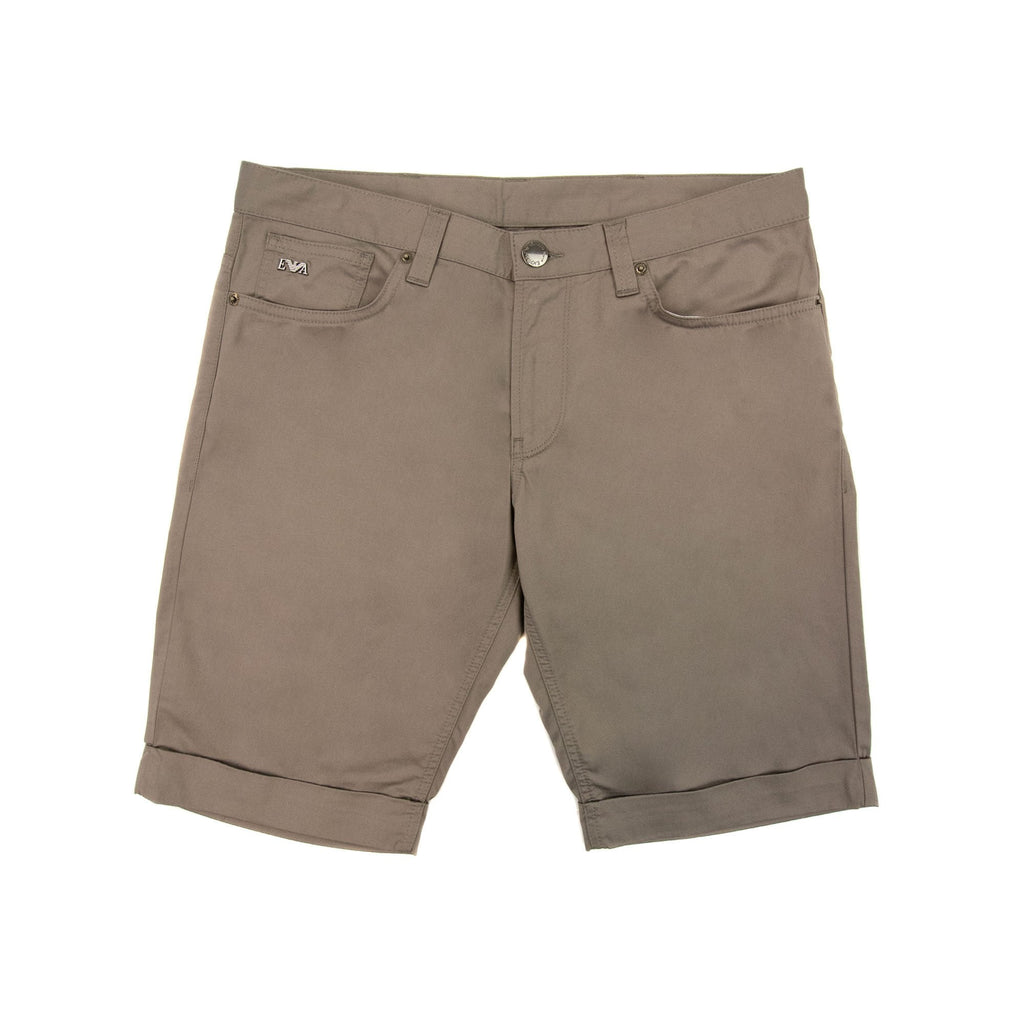 Emporio Armani Lustrous Comfort Cotton Board Shorts Ebony 979