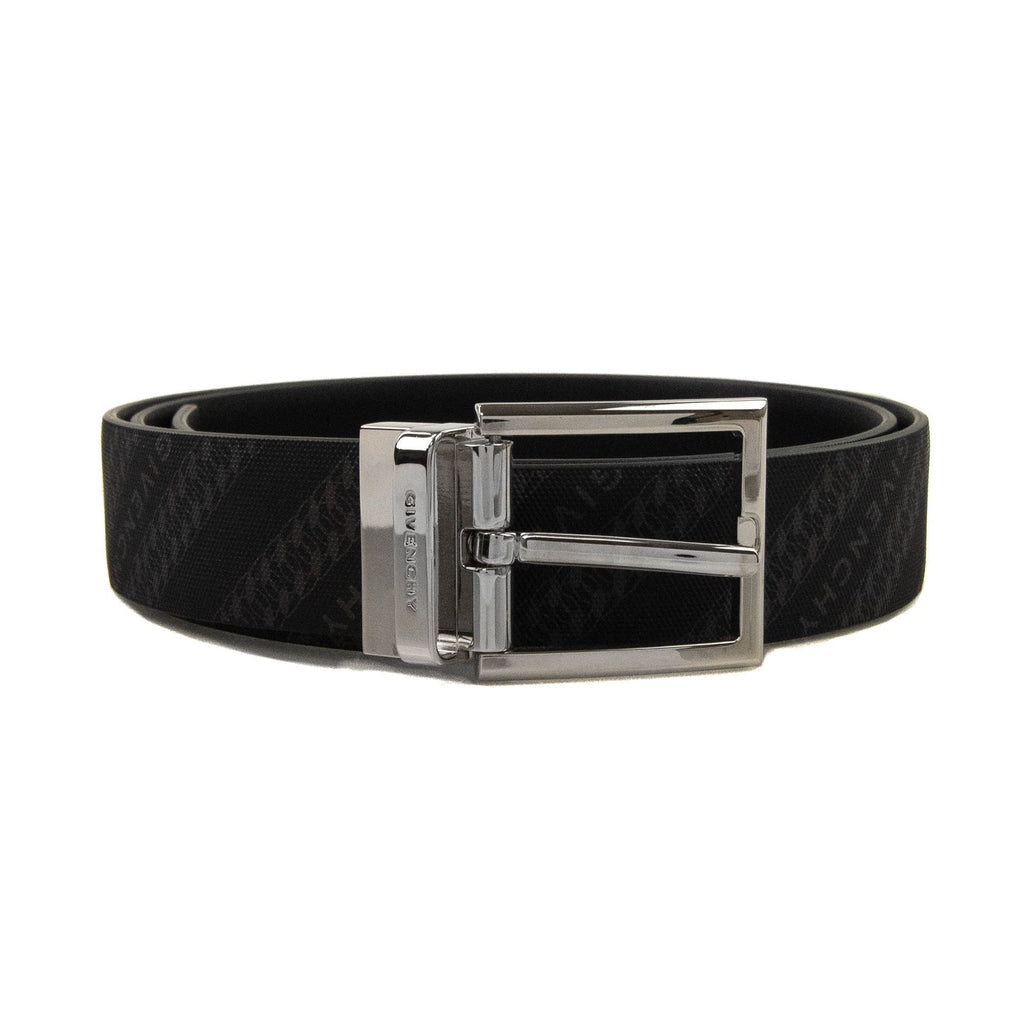 Givenchy Chain Logo Print Belt Black/grey