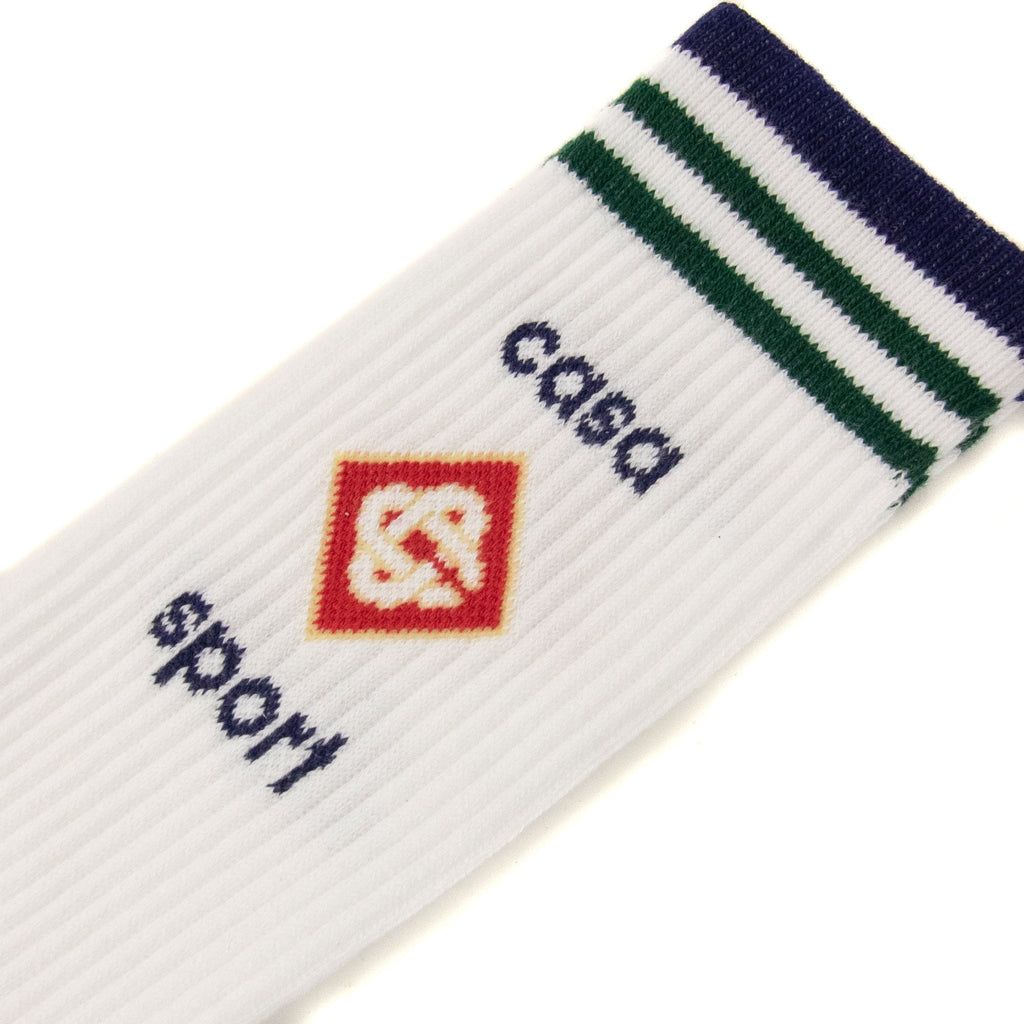 Casablanca Sport Socks White 105