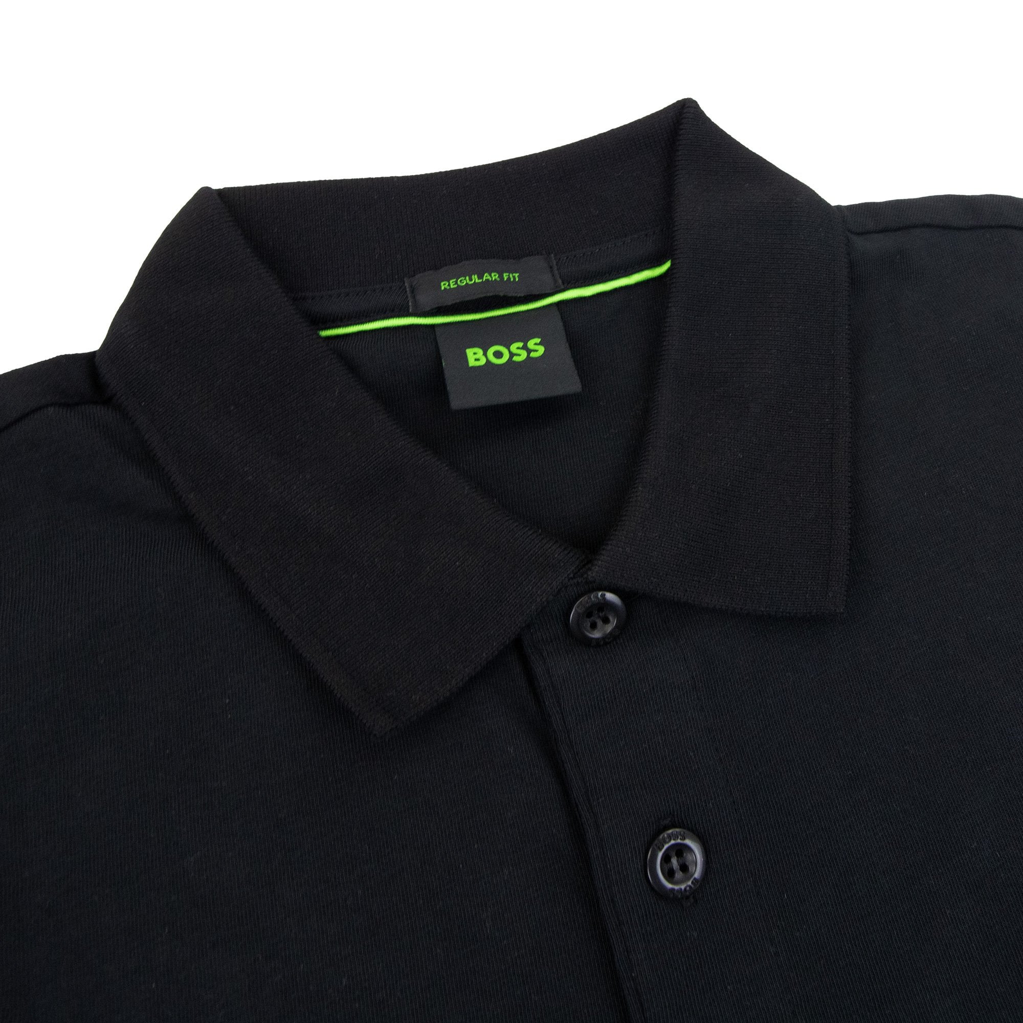 Hugo Boss Paddy 3 Regular Fit Polo Black 001