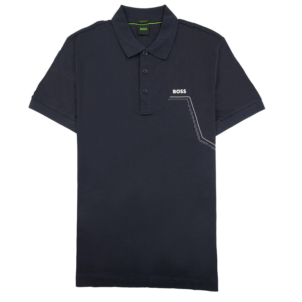 Hugo Boss Paddy 3 Regular Fit Polo Navy 402