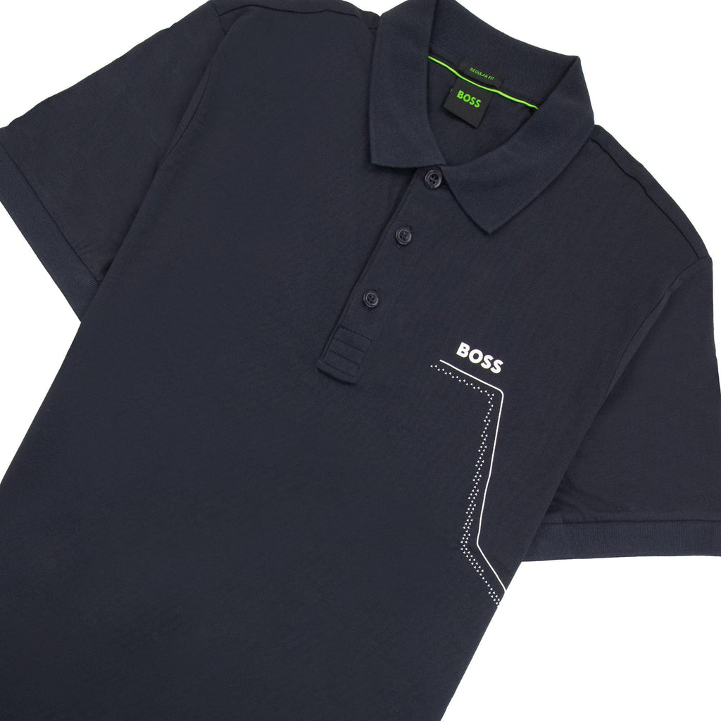 Hugo Boss Paddy 3 Regular Fit Polo Navy 402