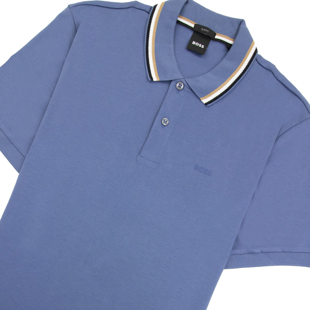 Hugo Boss Penrose 38 Slim Fit Polo Blue 479