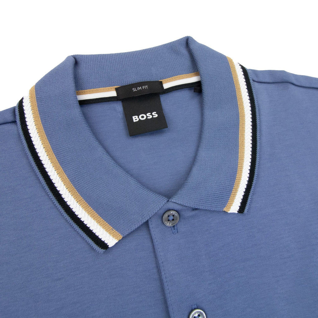 Hugo Boss Penrose 38 Slim Fit Polo Blue 479