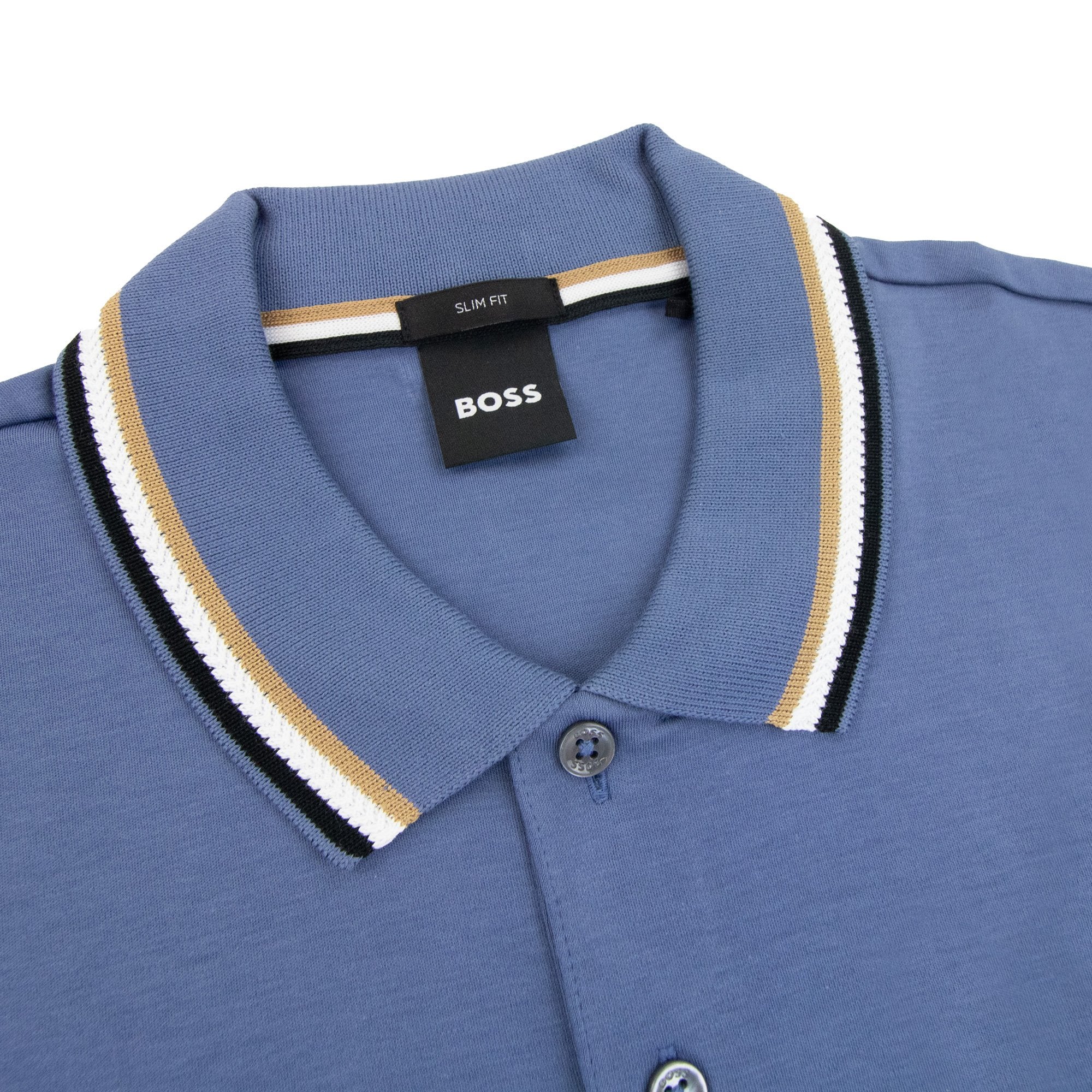 Hugo Boss Penrose 38 Slim Fit Polo Blue 479