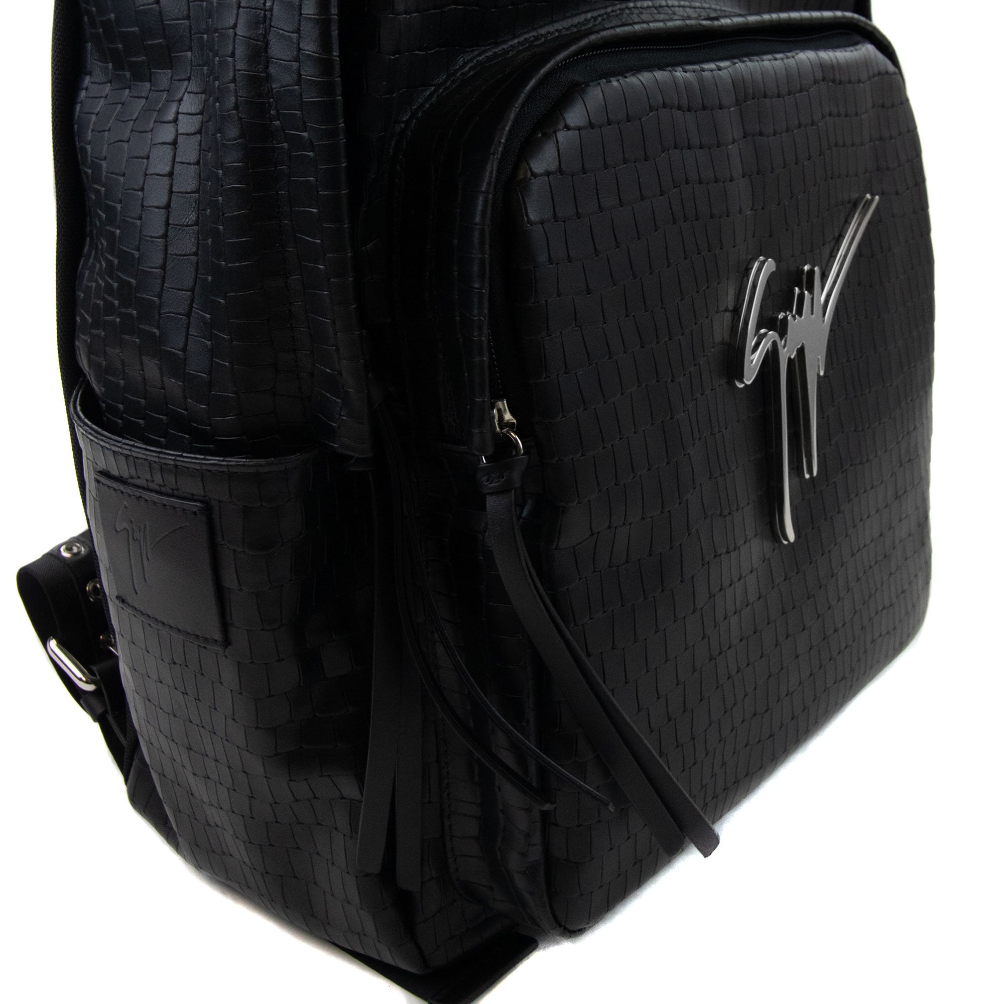 Giuseppe Zanotti Signature Borse Carry Backpack Black