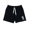 Casablanca Le Jeu Colore Embroidered Sweat Short Black 003