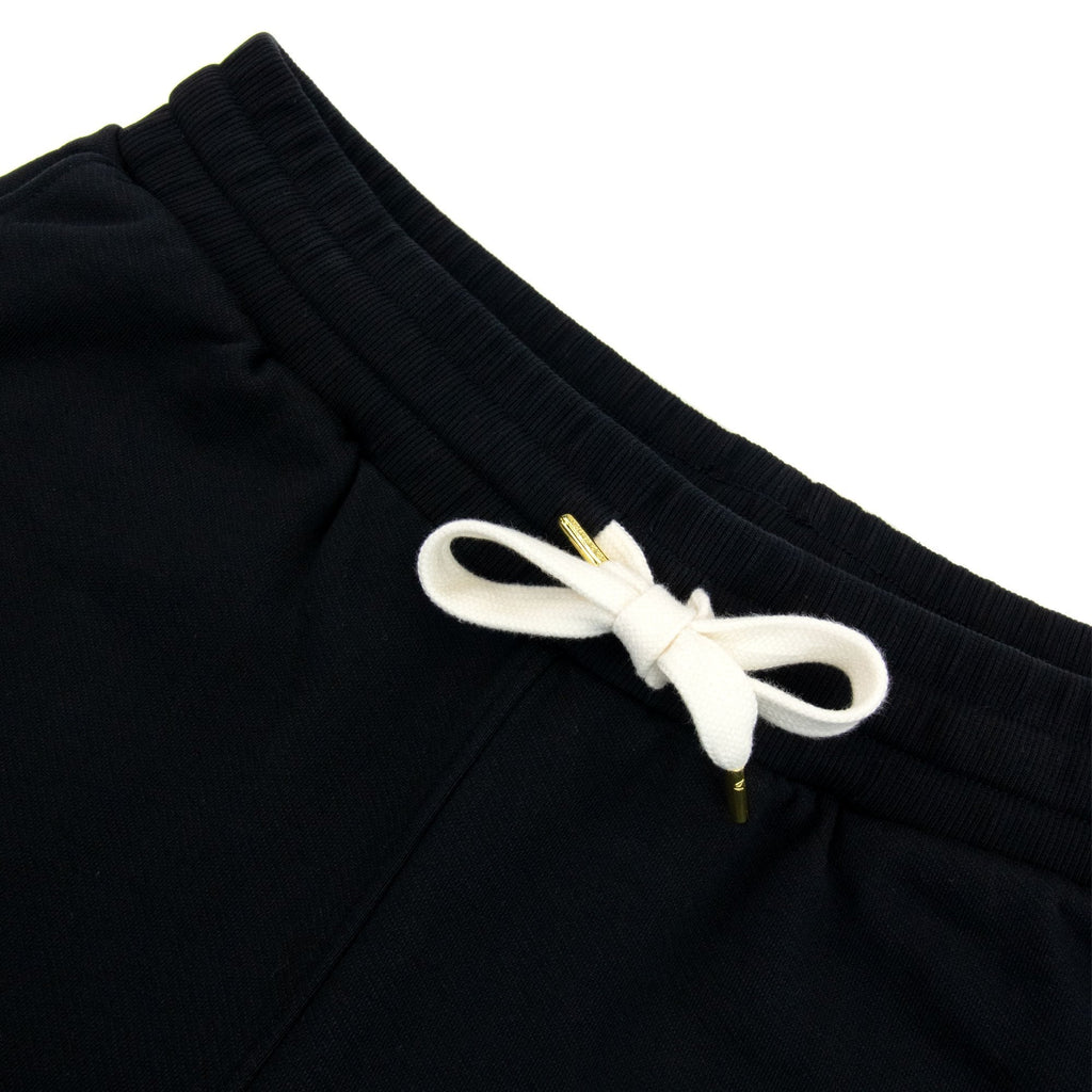Casablanca Le Jeu Colore Embroidered Sweat Short Black 003