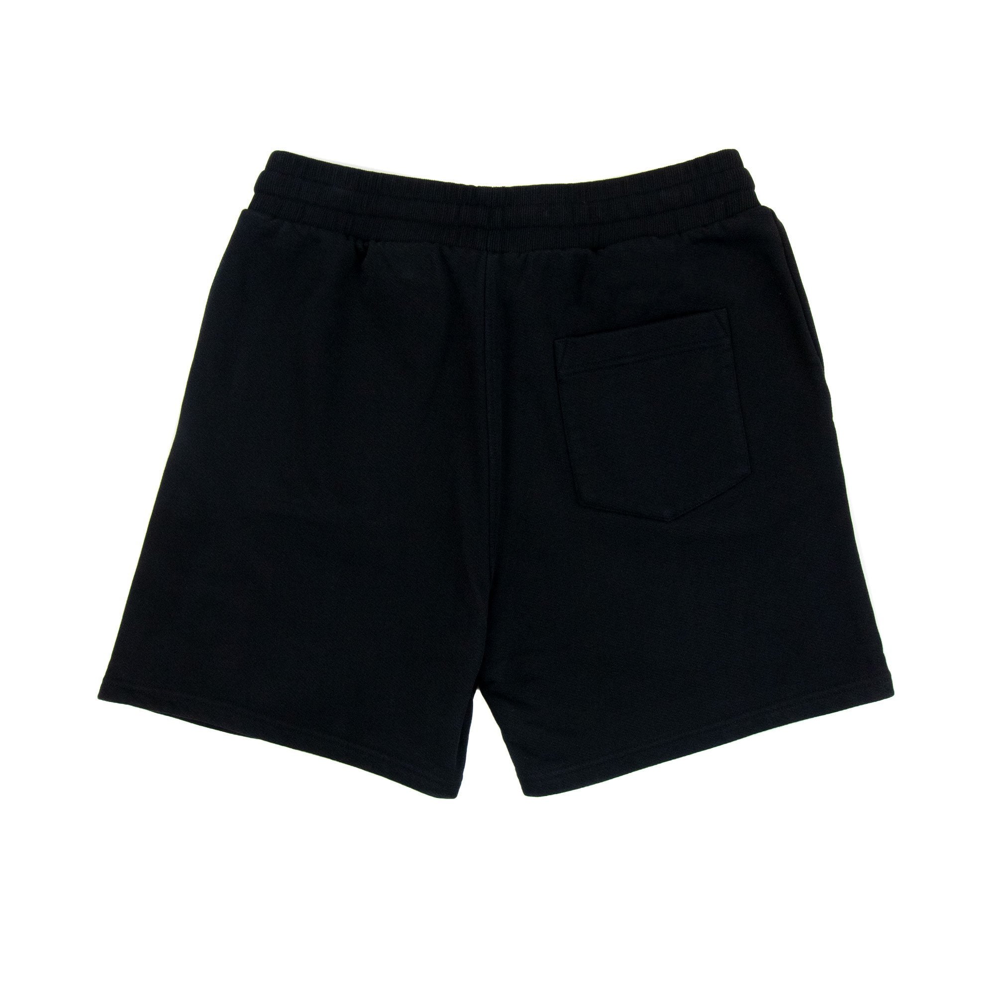 Casablanca Le Jeu Colore Embroidered Sweat Short Black 003
