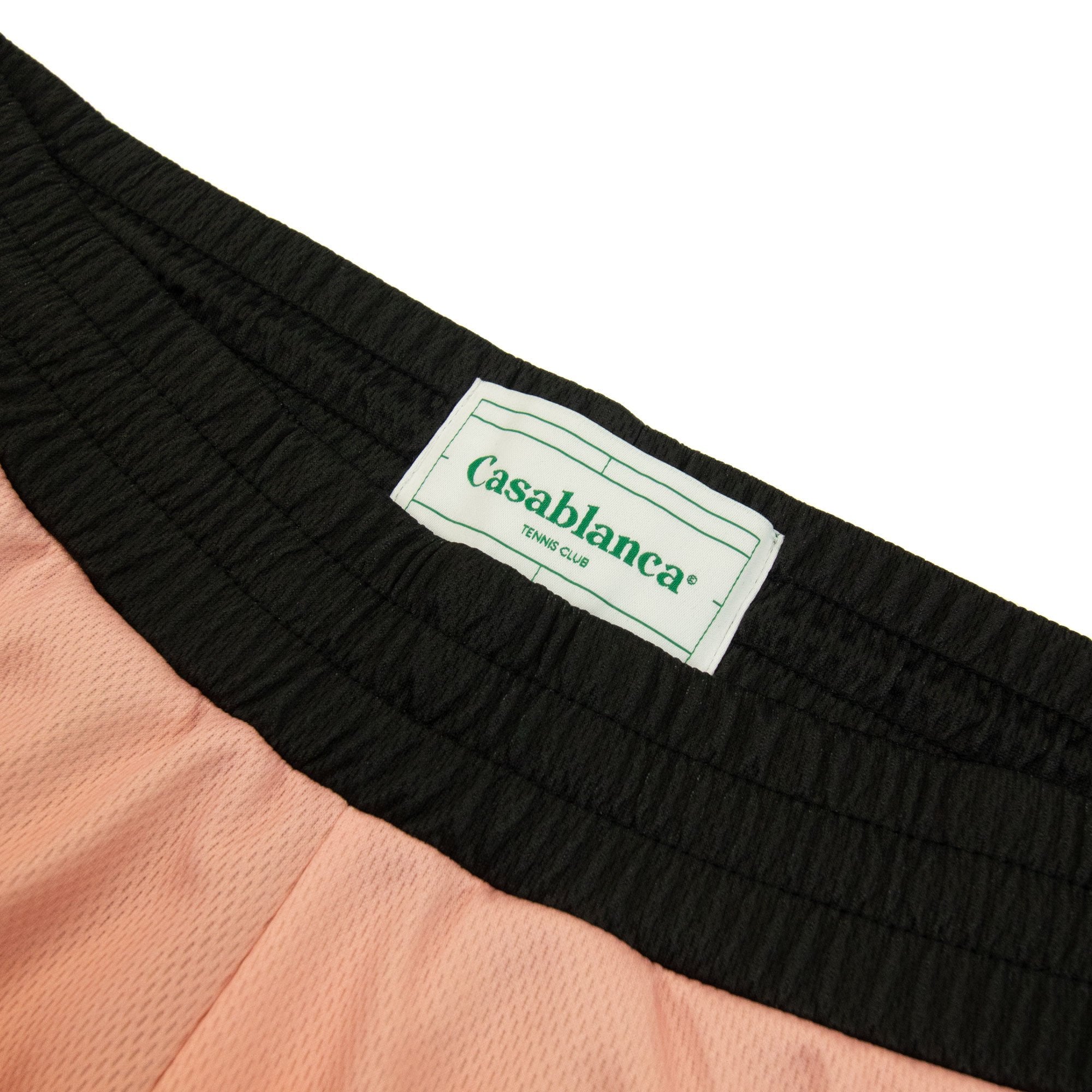 Casablanca Gradient Football Shorts Bird Eye Mesh