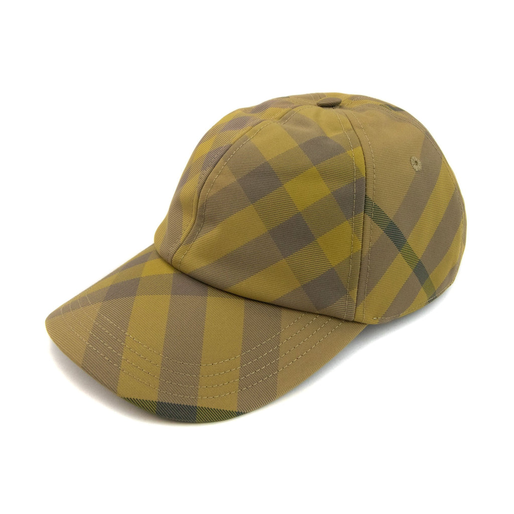 Burberry Bias Check Woven Cap Cedar