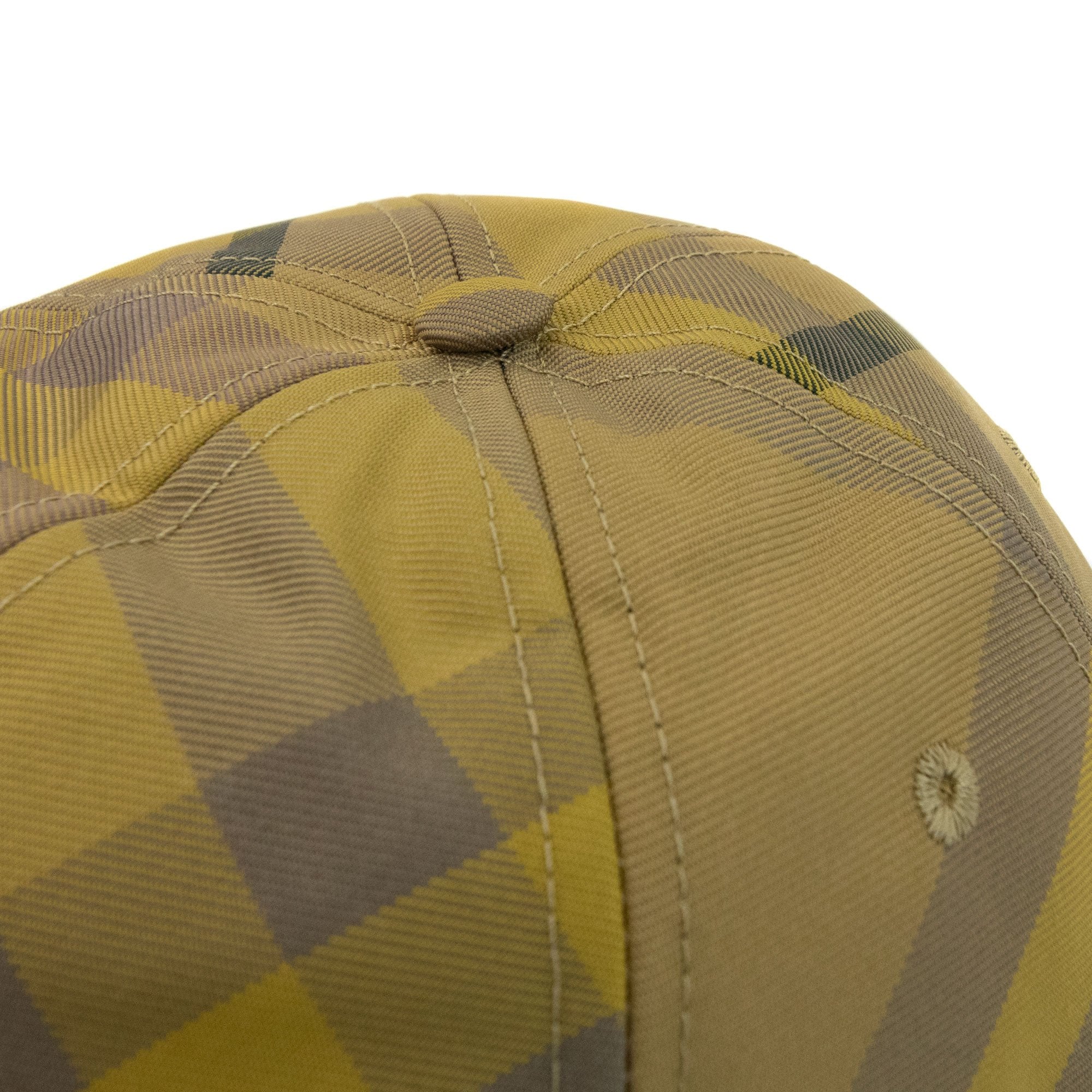 Burberry Bias Check Woven Cap Cedar