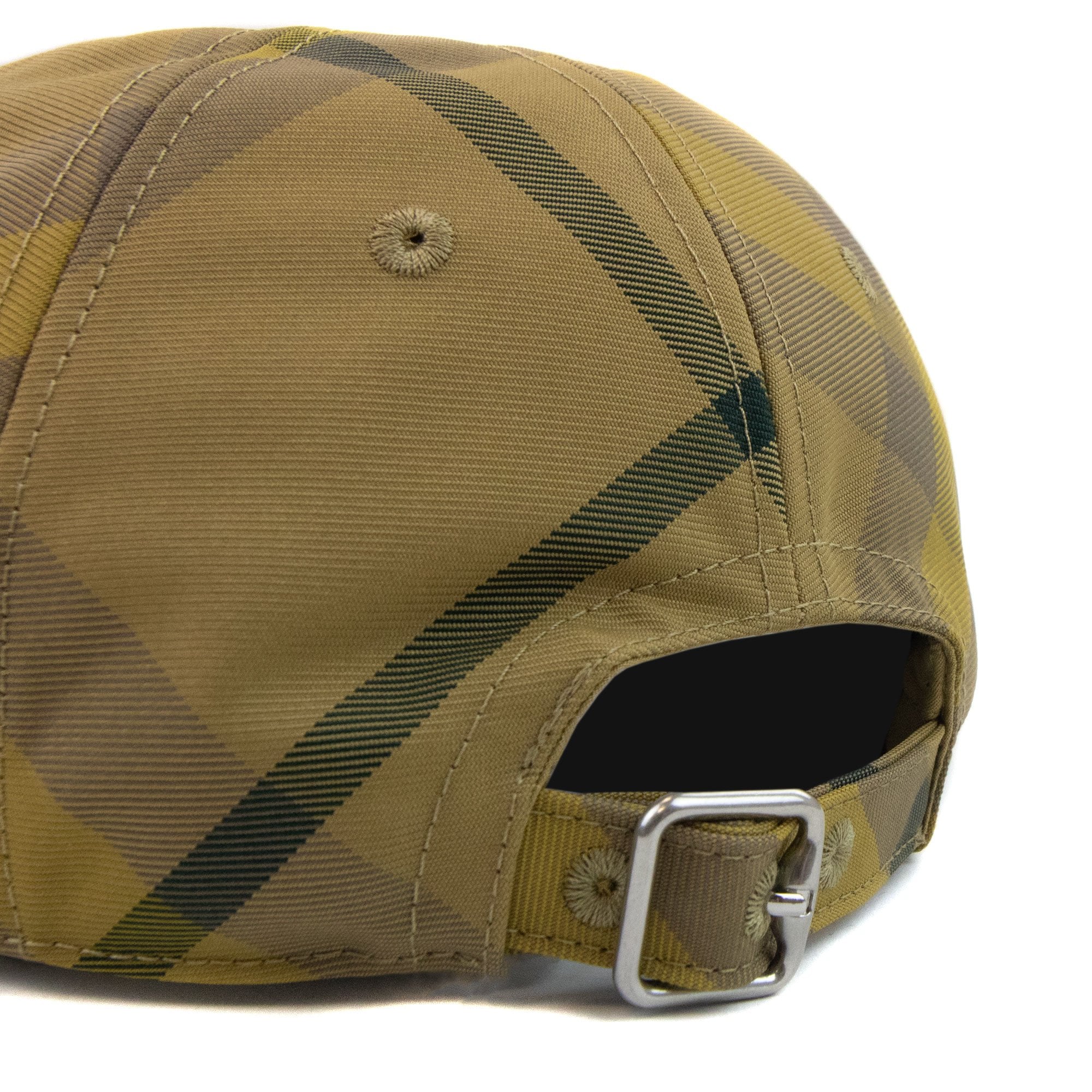 Burberry Bias Check Woven Cap Cedar