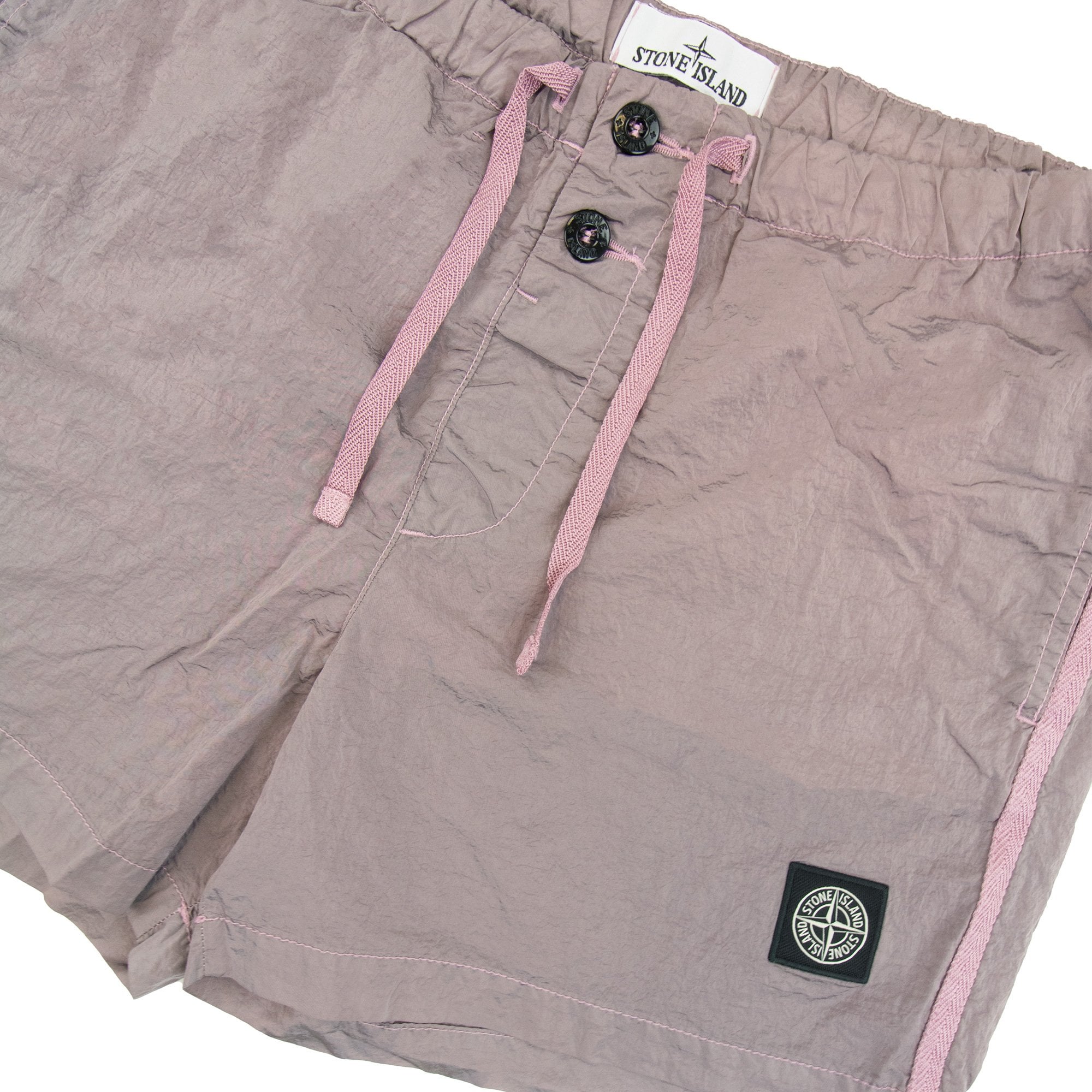 Stone Island B0643 Beach Shorts Pink V0080