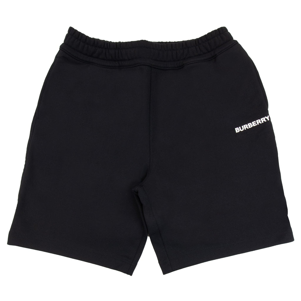 Burberry M Raphael Logo Cotton Shorts Black