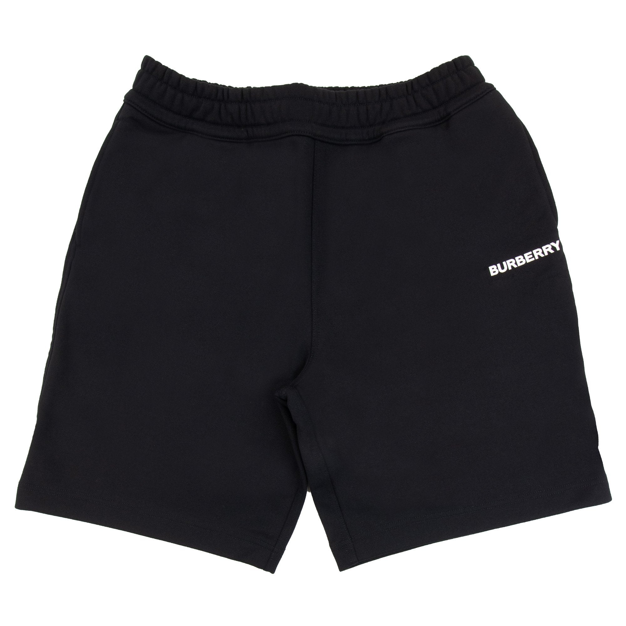 Burberry M Raphael Logo Cotton Shorts Black