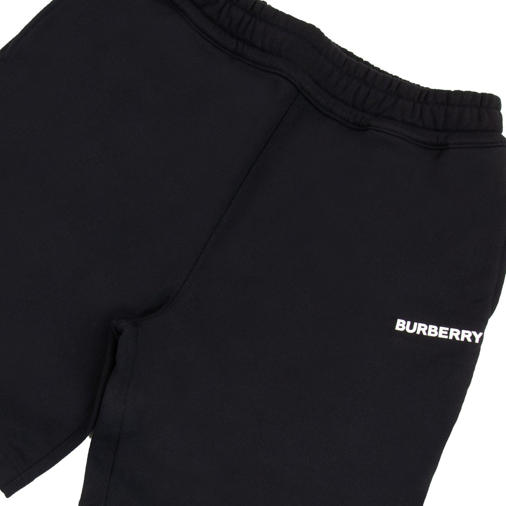 Burberry M Raphael Logo Cotton Shorts Black