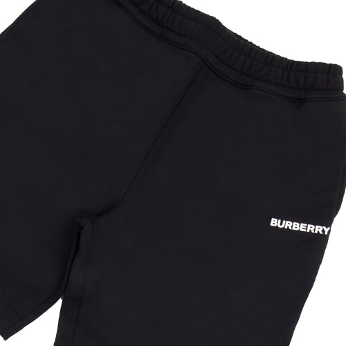 Burberry M Raphael Logo Cotton Shorts Black
