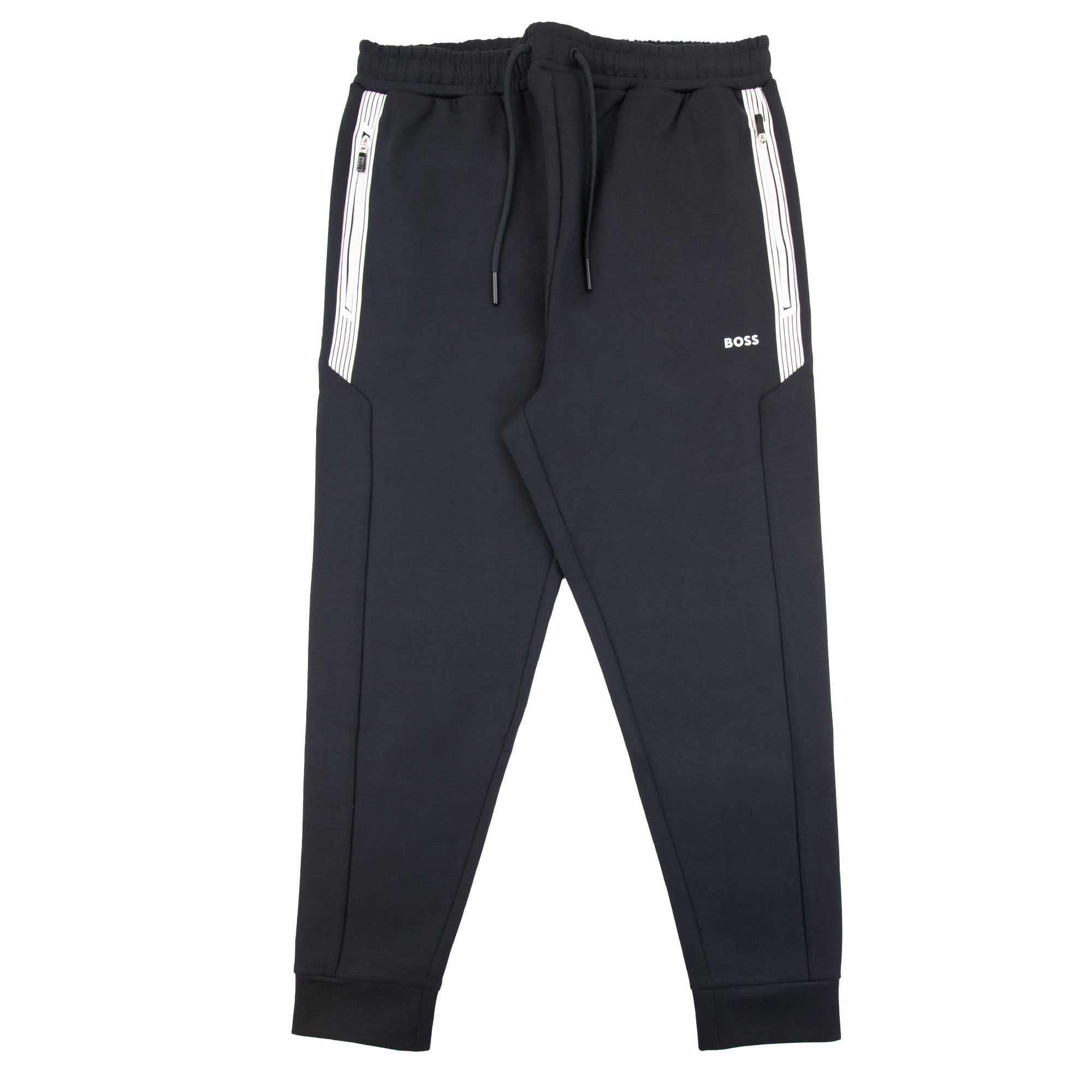 Hugo Boss Hadiko 1 Hd Print Logo Tracksuit Bottoms Navy/white
