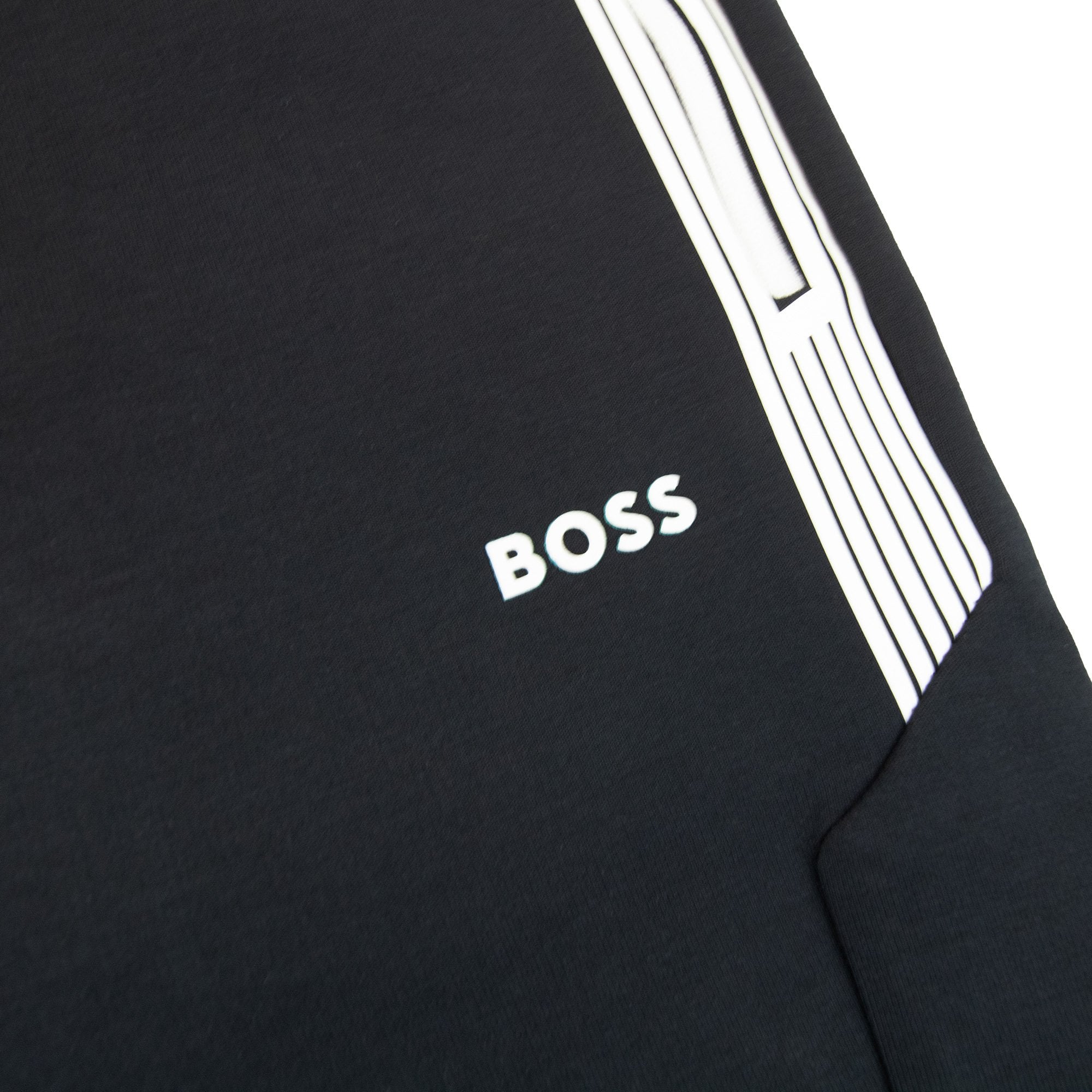 Hugo Boss Hadiko 1 Hd Print Logo Tracksuit Bottoms Navy/white