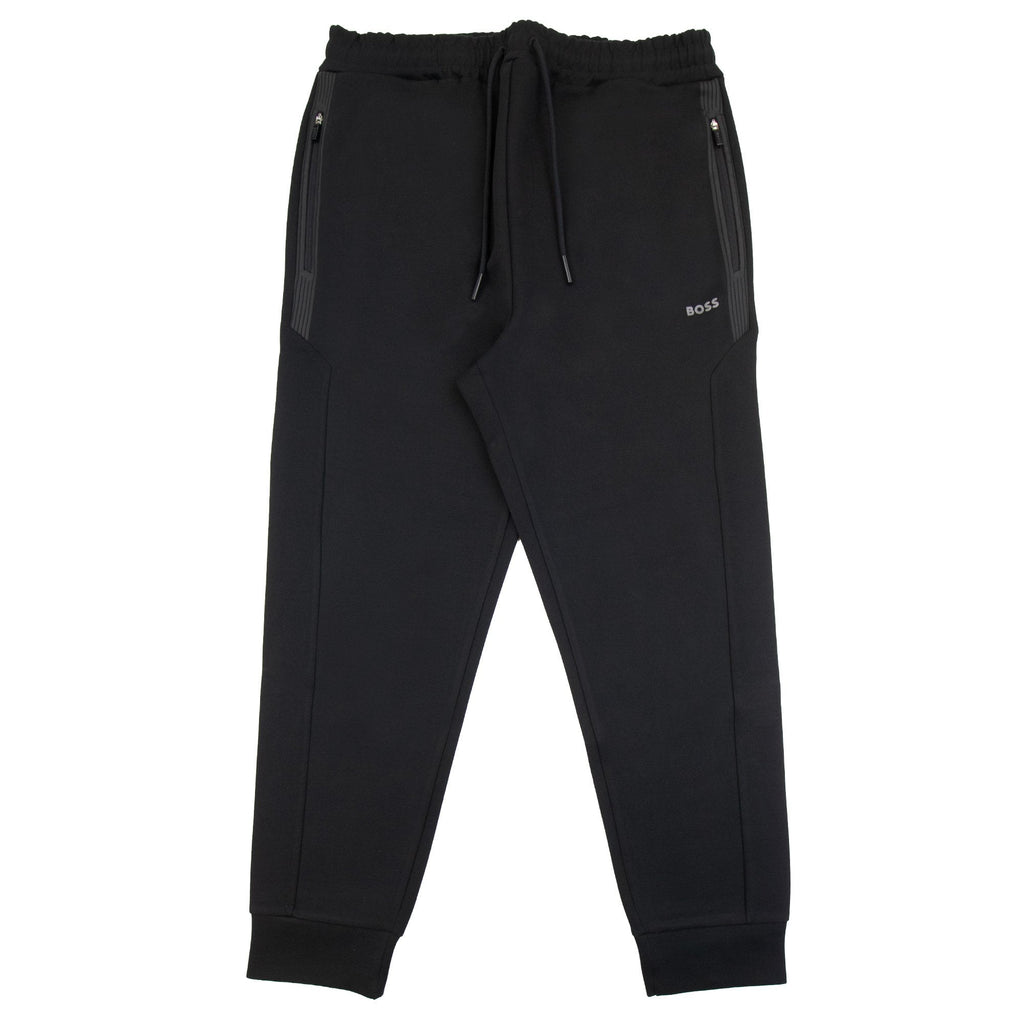 Hugo Boss Hadiko 1 Hd Print Logo Tracksuit Bottoms Black 001