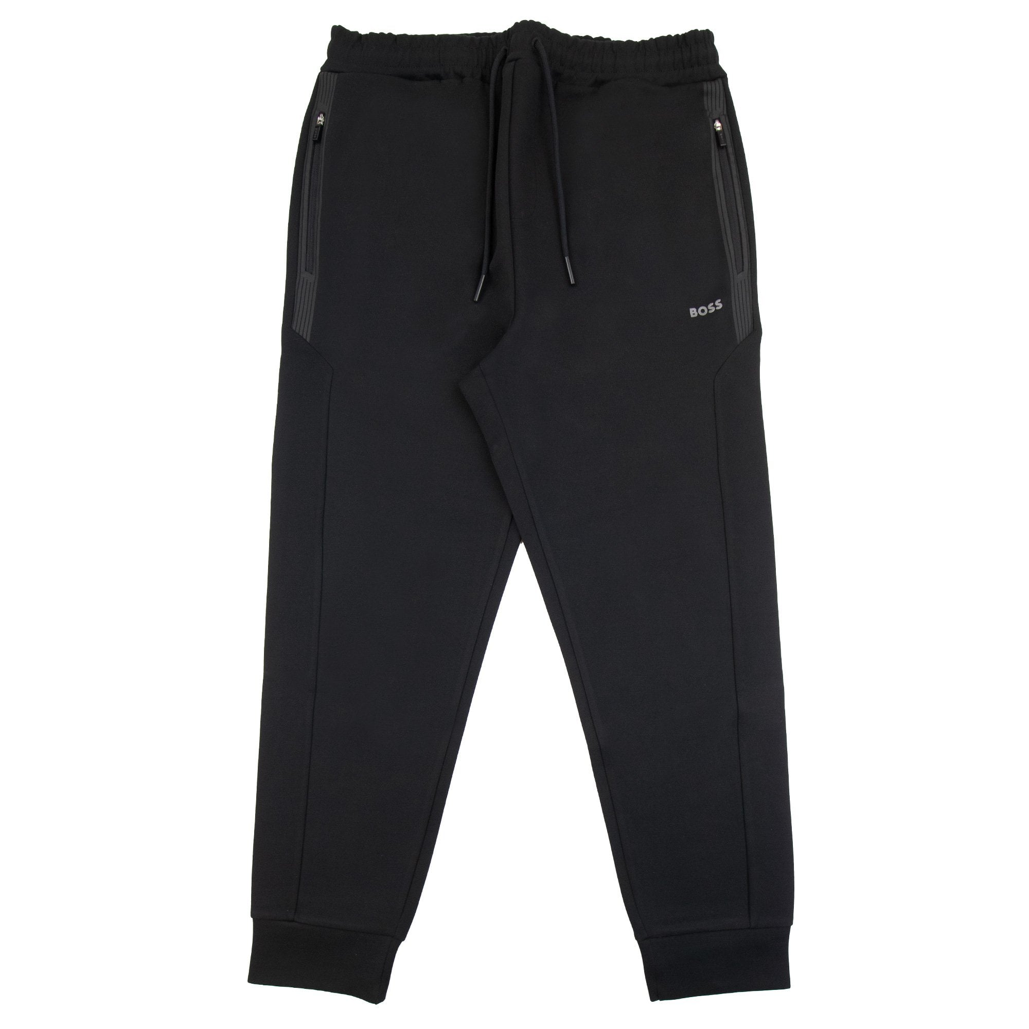 Hugo Boss Hadiko 1 Hd Print Logo Tracksuit Bottoms Black 001