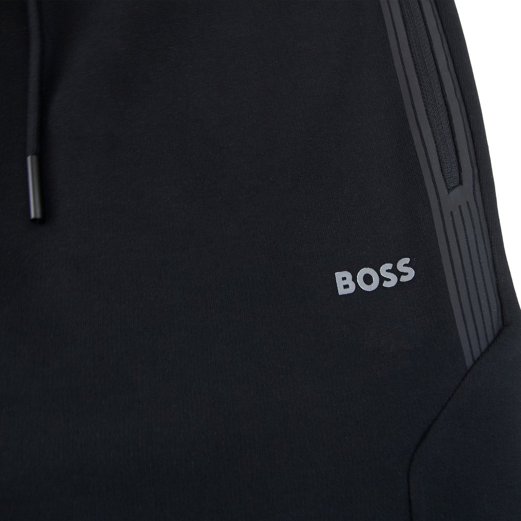 Hugo Boss Hadiko 1 Hd Print Logo Tracksuit Bottoms Black 001