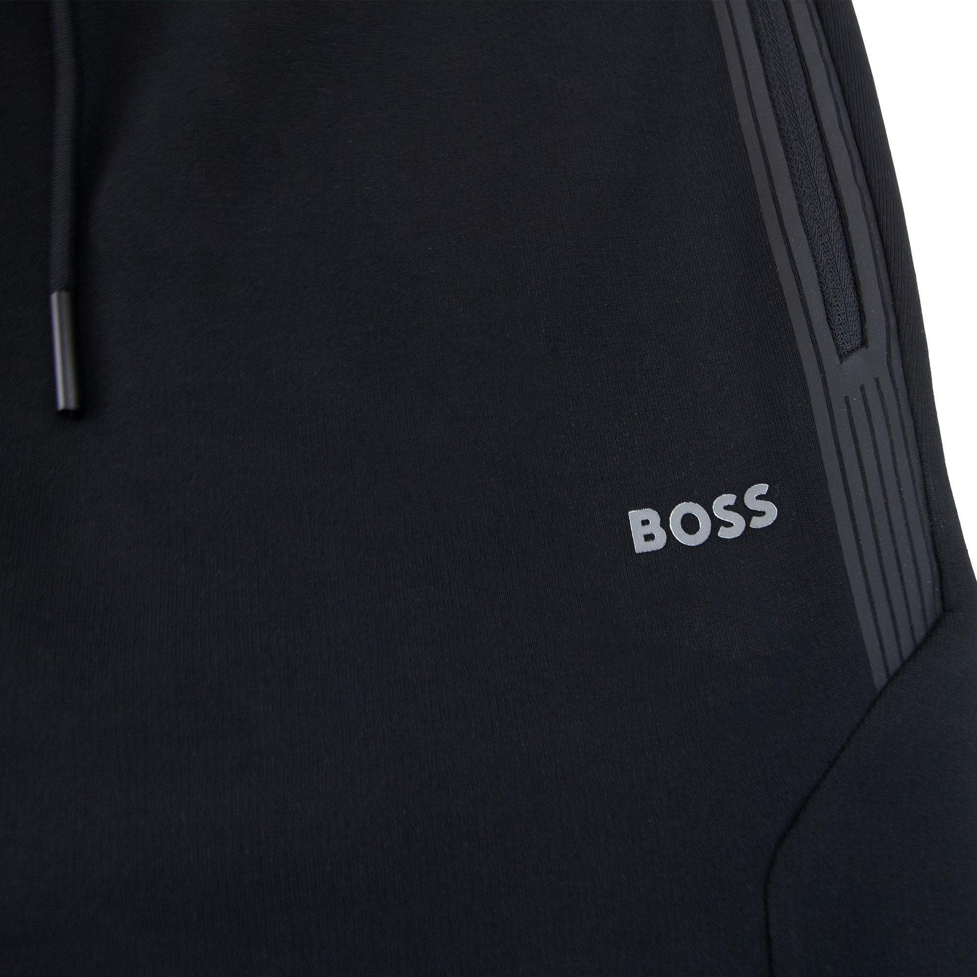 Hugo Boss Hadiko 1 Hd Print Logo Tracksuit Bottoms Black 001