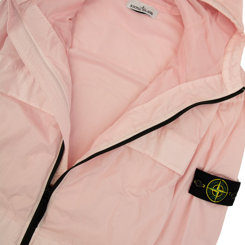 Stone Island 409222 Garment Dyed Crinkle Reps Pink V0080