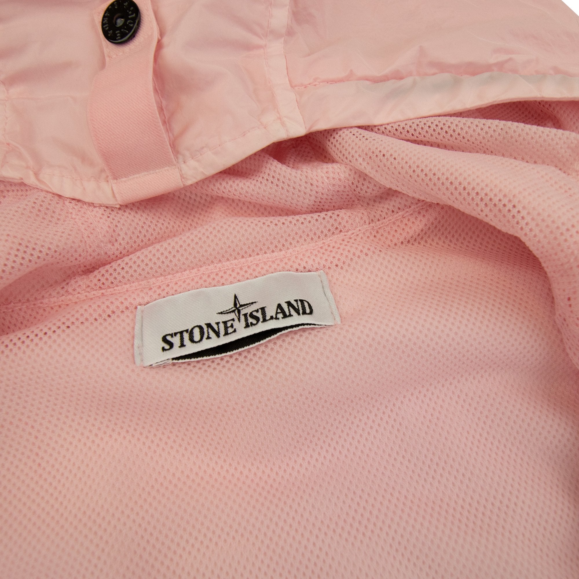 Stone Island 409222 Garment Dyed Crinkle Reps Pink V0080
