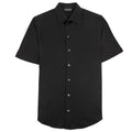 Emporio Armani Camicia Short Sleeve Shirt Black 999